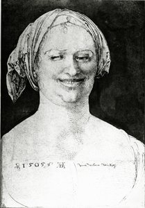 Portrait of a Peasant Woman, 1505 by Albrecht Dürer